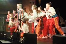  on stage performing Joseph and the Amazing technicolour dreamcoat